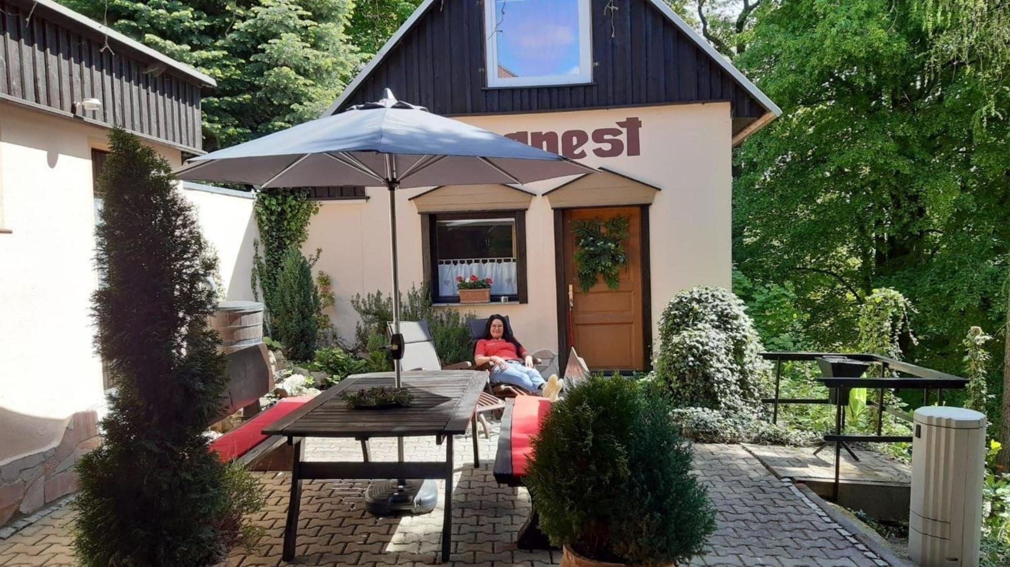 Bergnest Bungalow Bad Gottleuba Exterior foto